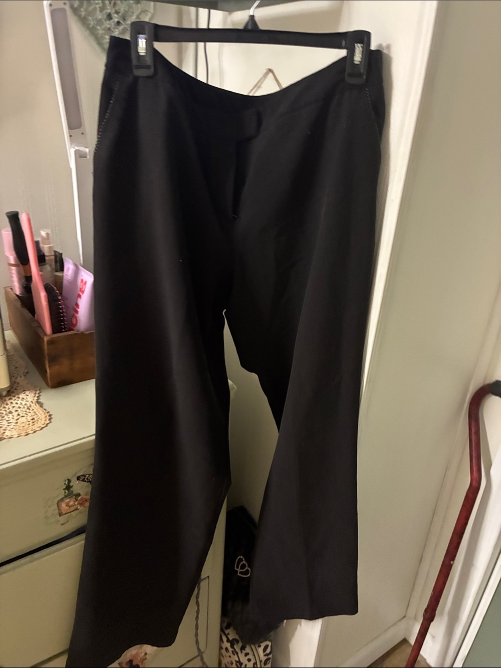 Worthington Black Men's Dress Pants - Straight Leg